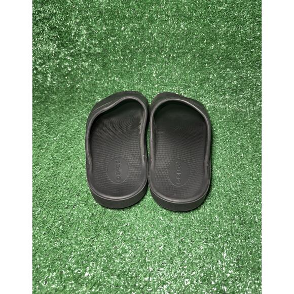 OOFOS OOahh Sport Slide Sandal Comfort Recovery Black Womens Size 9 Mens Size 7 - Picture 6 of 8